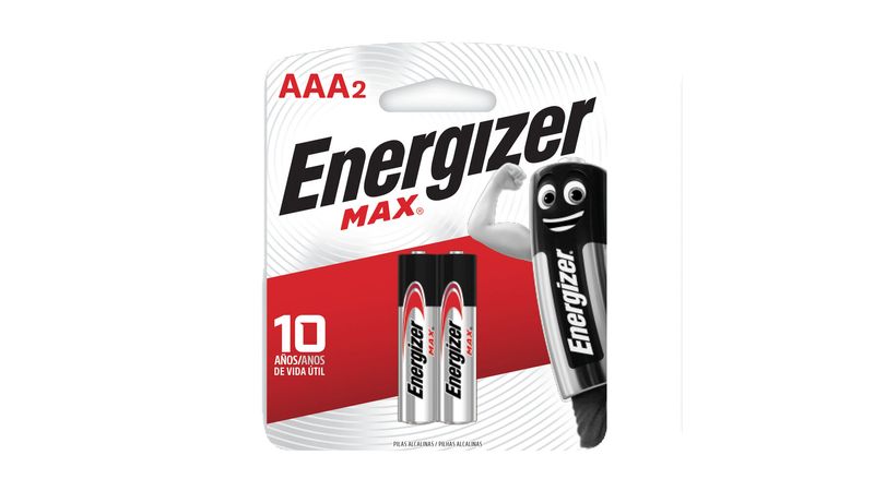 Pilas alcalinas Energizer max tipo AAA 2 u. - Carrefour