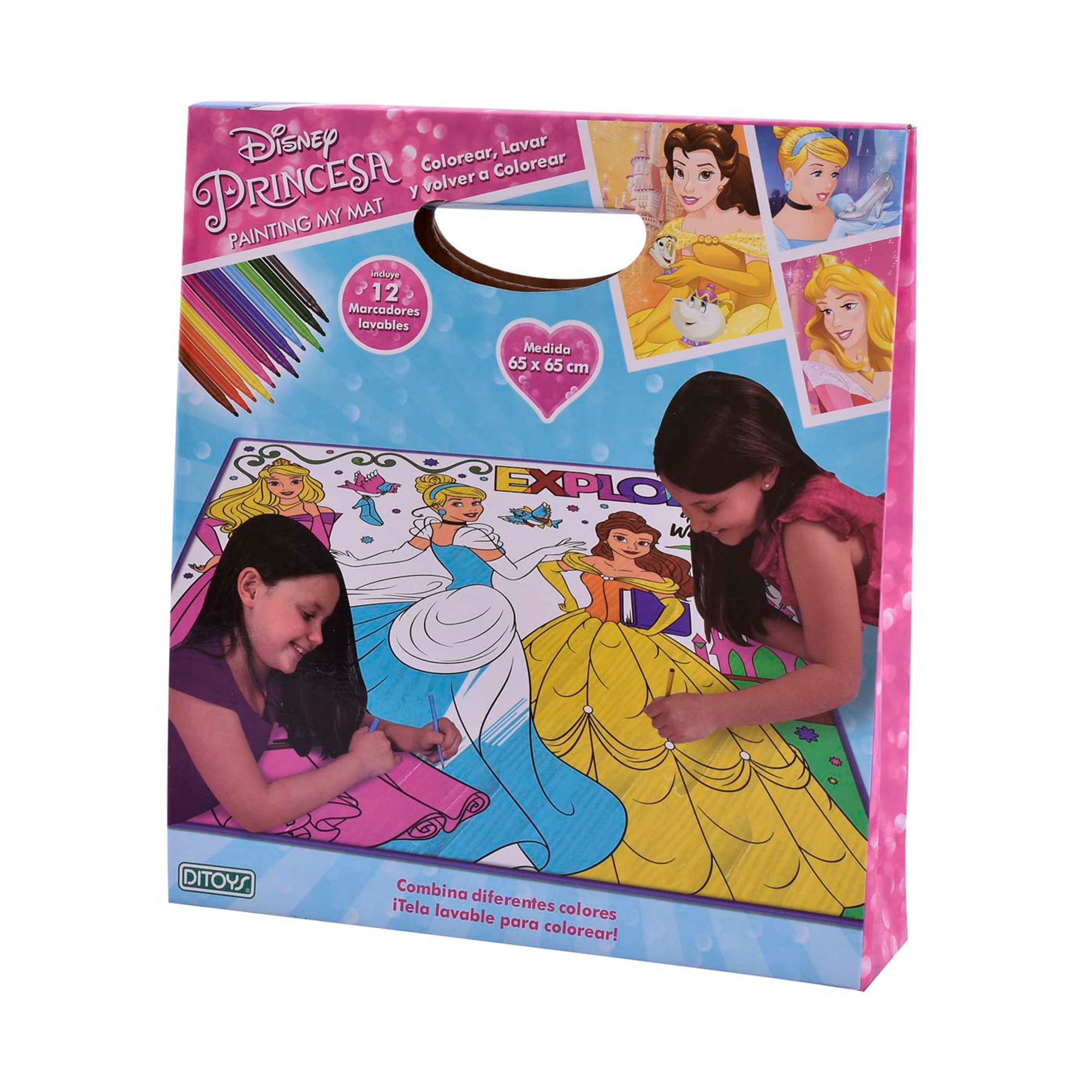 Alfombra Para Pintar Ditoys Disney Princesa Carrefour