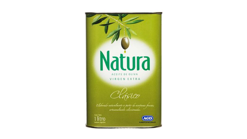 Aceite de oliva Natura extra virgen clásico 1 l. - Carrefour