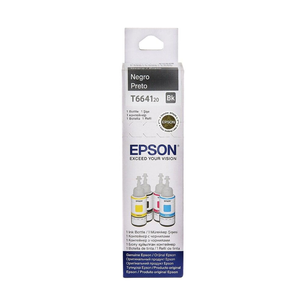 Botella De Tinta Epson T664120 Al Negro Carrefour 8077