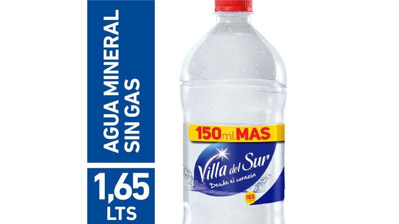 Agua mineral sin gas Villa del Sur 2.25 l. - Carrefour