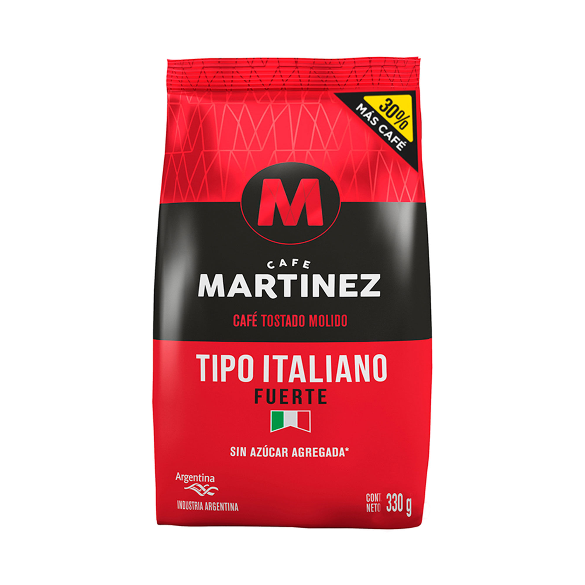 Café molido Café Martínez estilo italiano 330 g. Carrefour