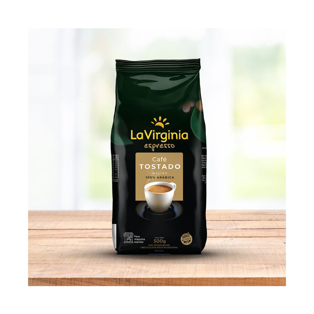 Caf Molido La Virginia Tostado 500 G Carrefour Caf Molido La Virginia Tostado 500 G Carrefour
