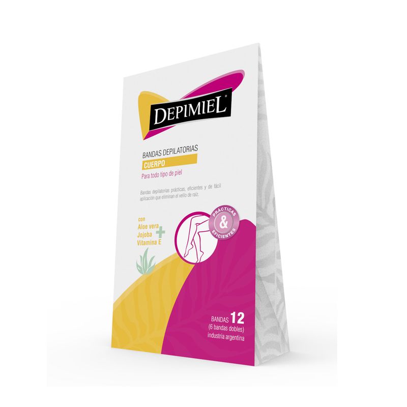 Bandas depilatorias rostro Depimiel 30g. - Carrefour