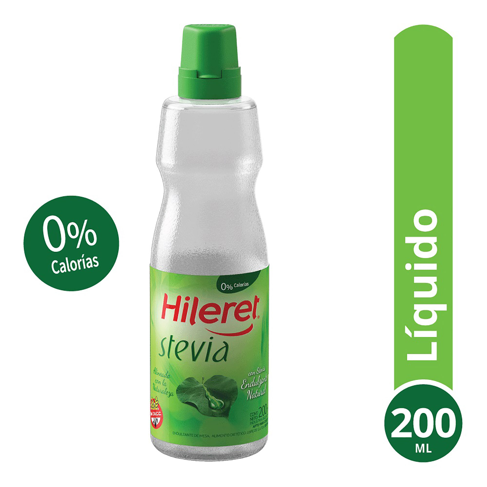 Edulcorante líquido Hileret con stevia 200 cc. Carrefour