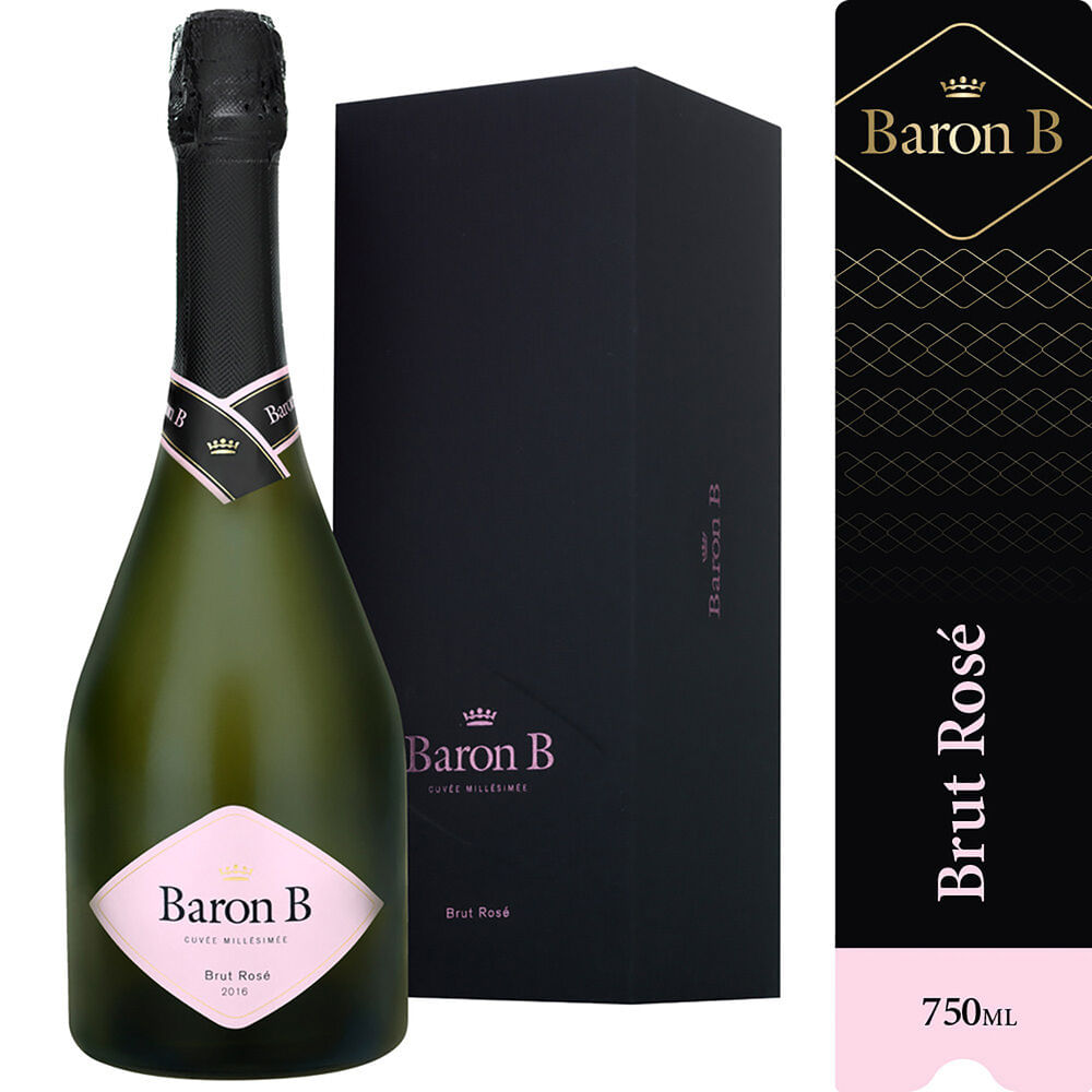 Espumante Baron B Brut Rose Estuche 750 Ml. - Carrefour