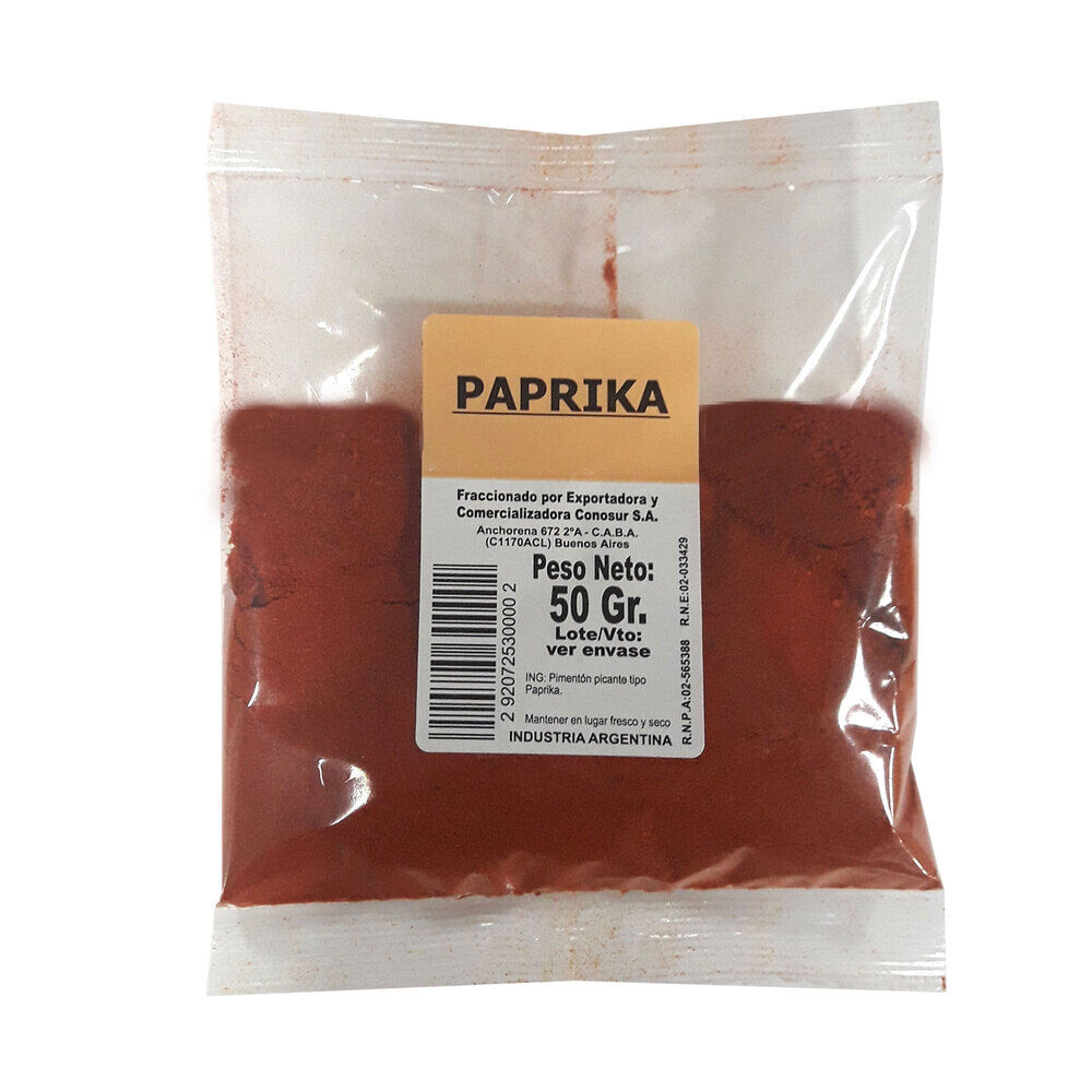 Paprika 50 g. Carrefour
