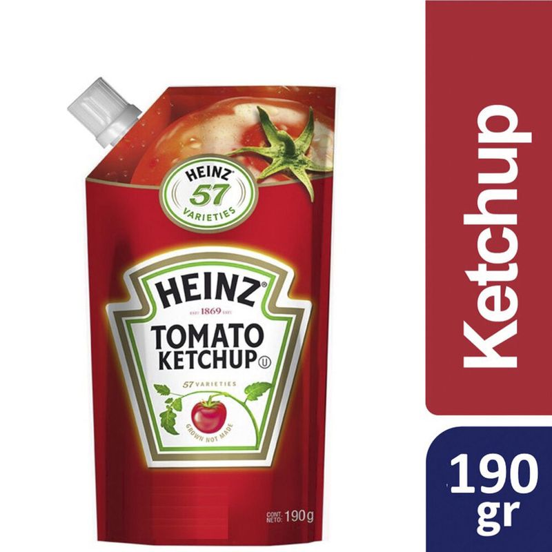 Ketchup Heinz 190 g. Carrefour