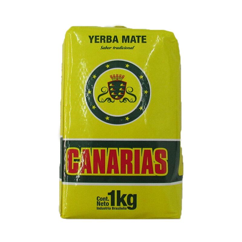 Yerba mate Canarias sin palo 1 kg.