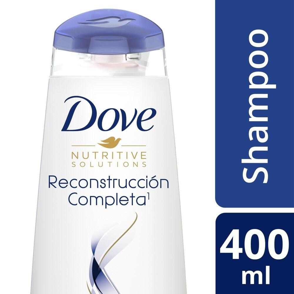 Shampoo Dove reconstrucción completa 400 ml. Carrefour