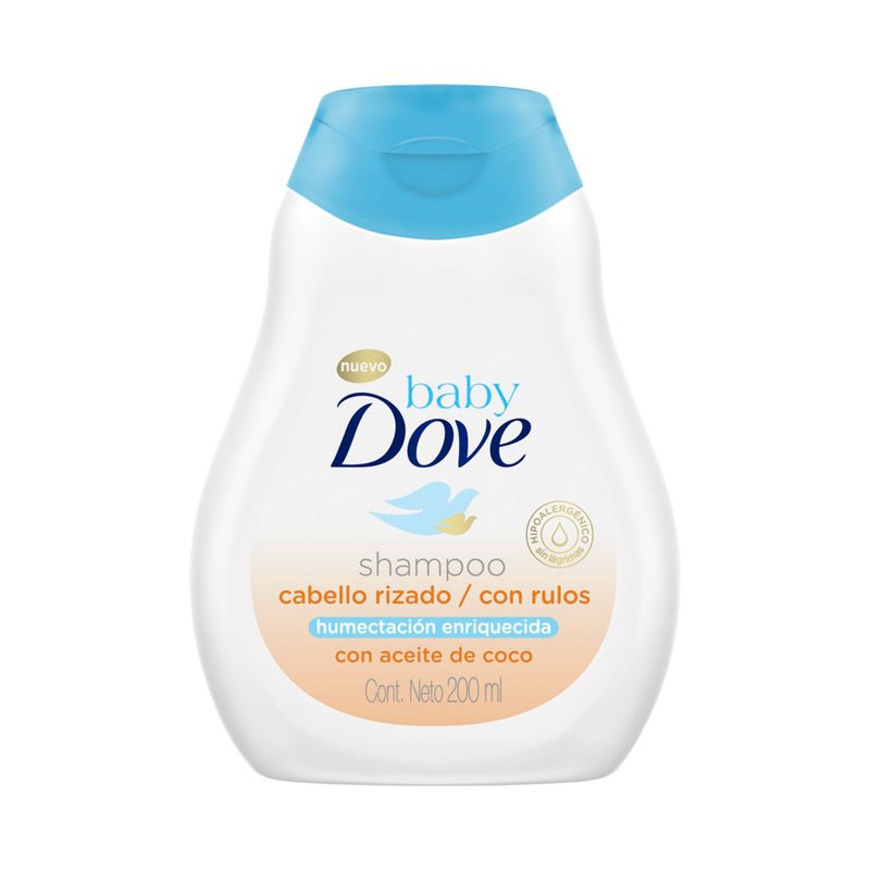 Shampoo Baby Dove con rulos ph neutro 200 cc. Carrefour