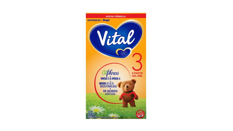 Vital 3 Leche Bebé en Formula Líquida 1 Litro