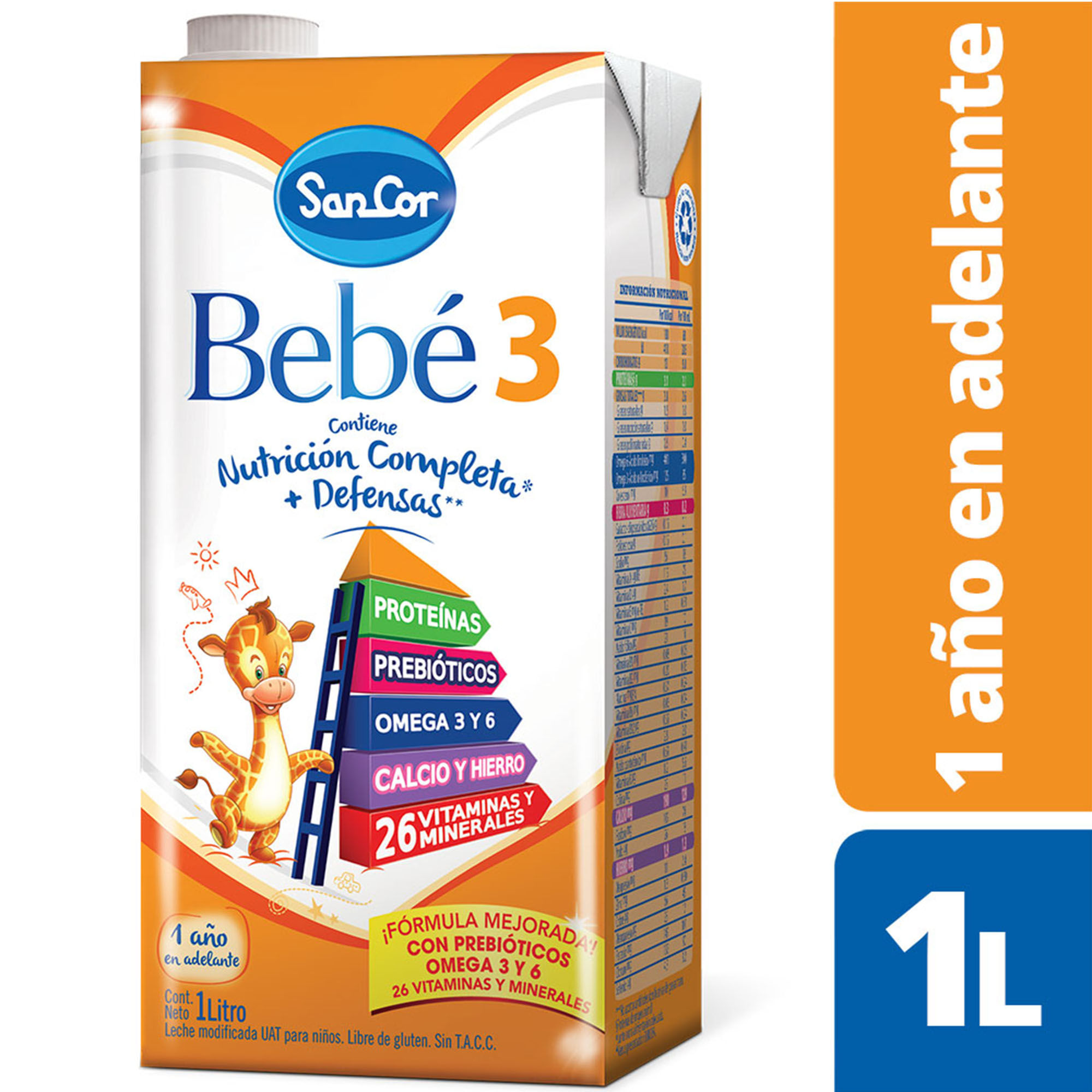 Leche fluida Sancor bebé 1 advanced 500 cc. - Carrefour