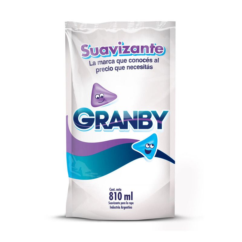 Suavizante para ropa Granby doy pack 810 cc. Carrefour