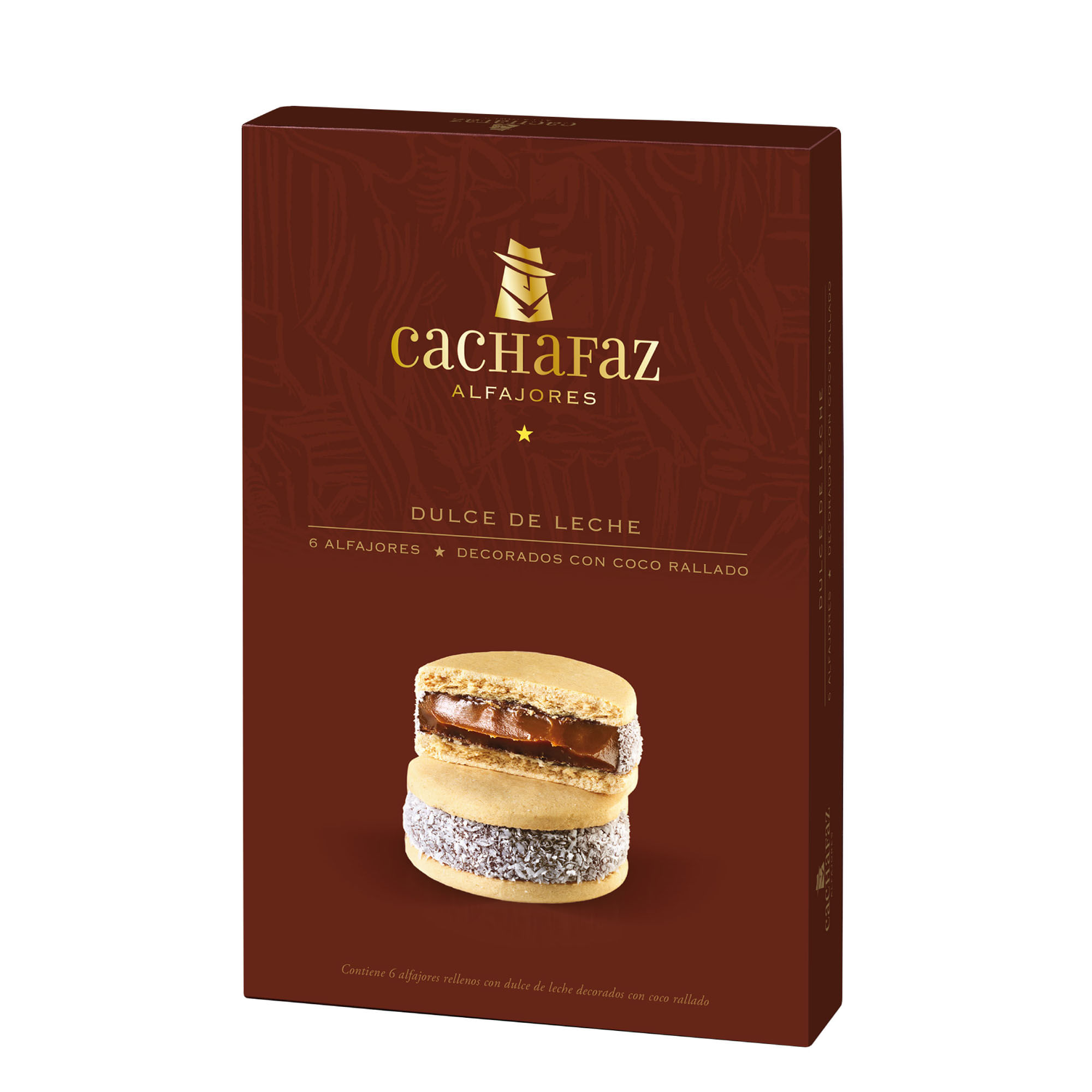 Alfajor De Maicena Cachafaz 6 U Carrefour 