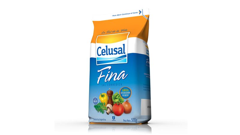 Sal fina Celusal salero 250 g. - Carrefour