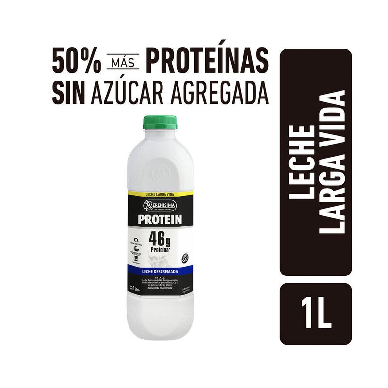 Leche Descremada La Serenísima UAT Proteinas 1 L. - Carrefour