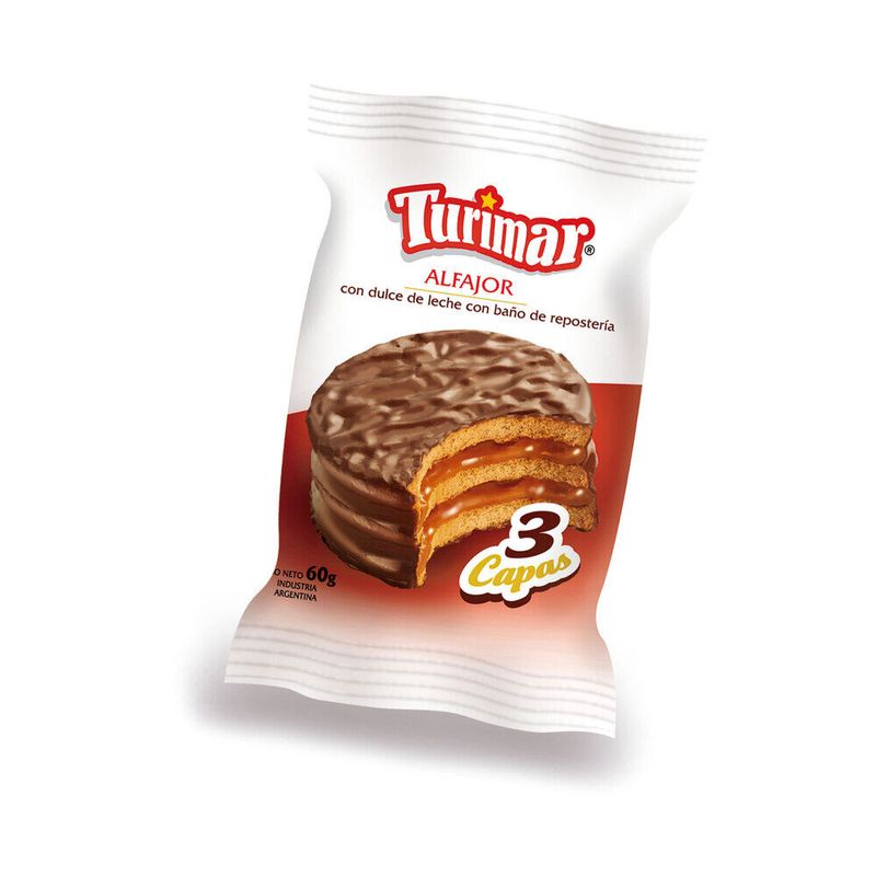 Alfajor Turimar Chocolate Triple 60 G Carrefour