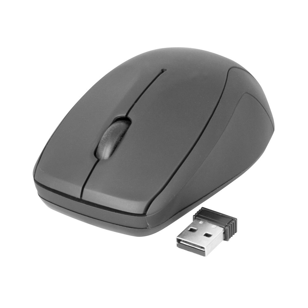 Mouse inalámbrico Poss PSWSM200BK-19 negro - Carrefour