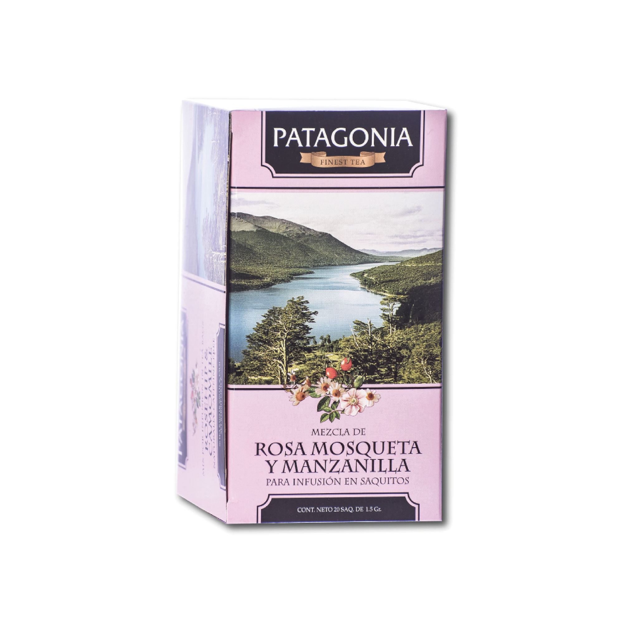 Té rosa mosqueta manzanilla Patagonia Finest Téa x 20 uni Carrefour