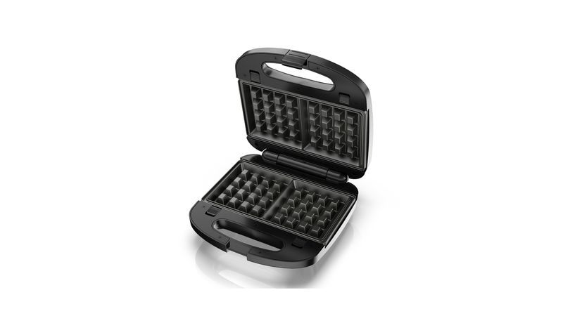 BLACK+DECKER WM120B Square Waffle Maker, Black - Waffle Makers