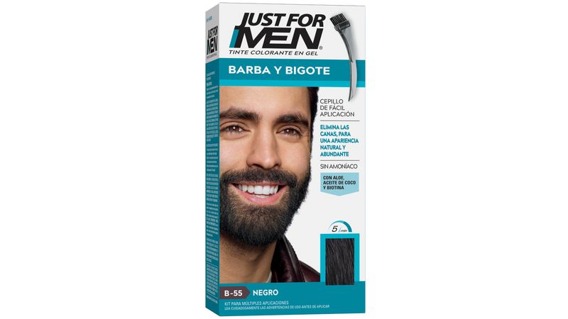 Coloración Just For Men barba y bigote b55 x 1 uni - Carrefour