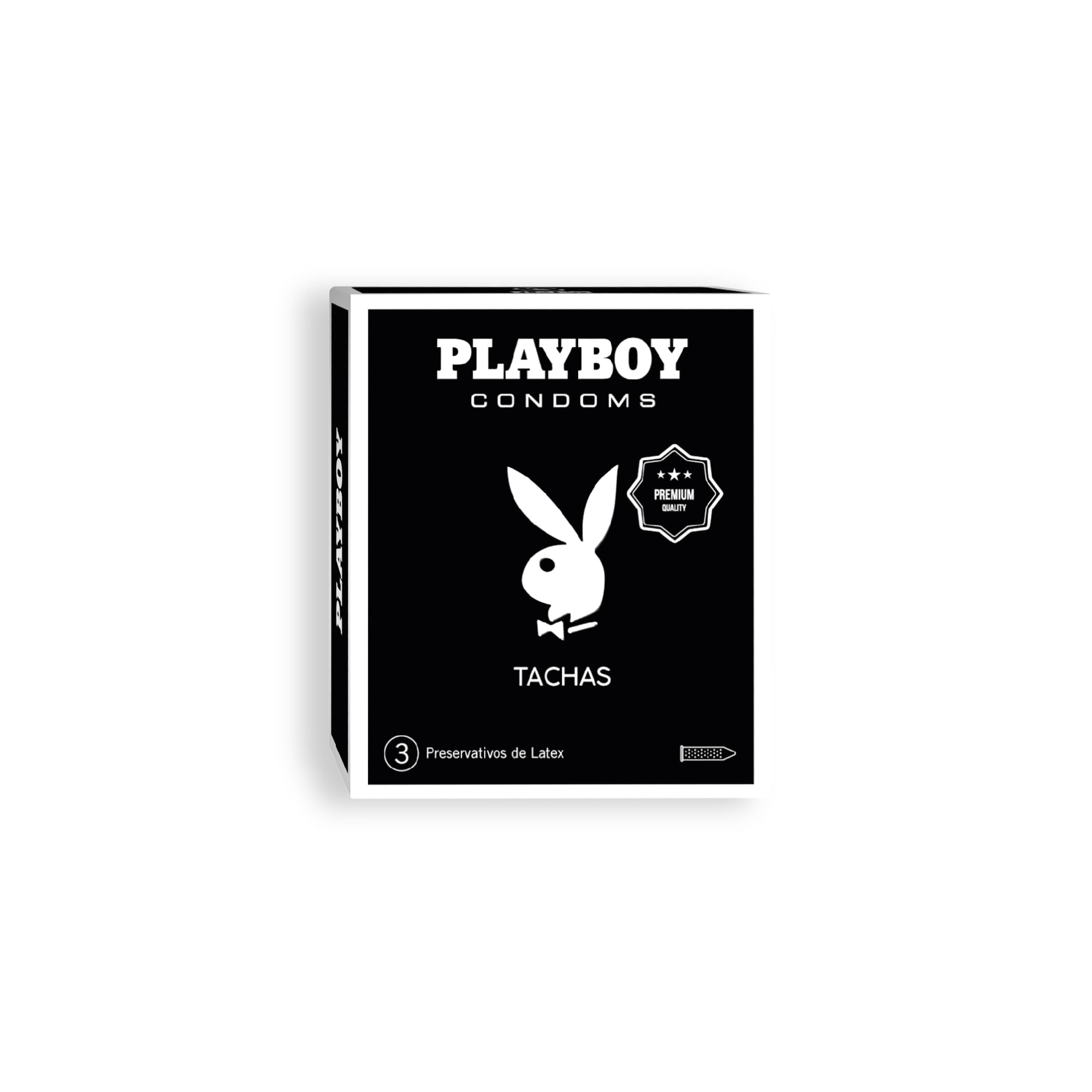 Preservativo Playboy tachas caja x 3 uni - Carrefour