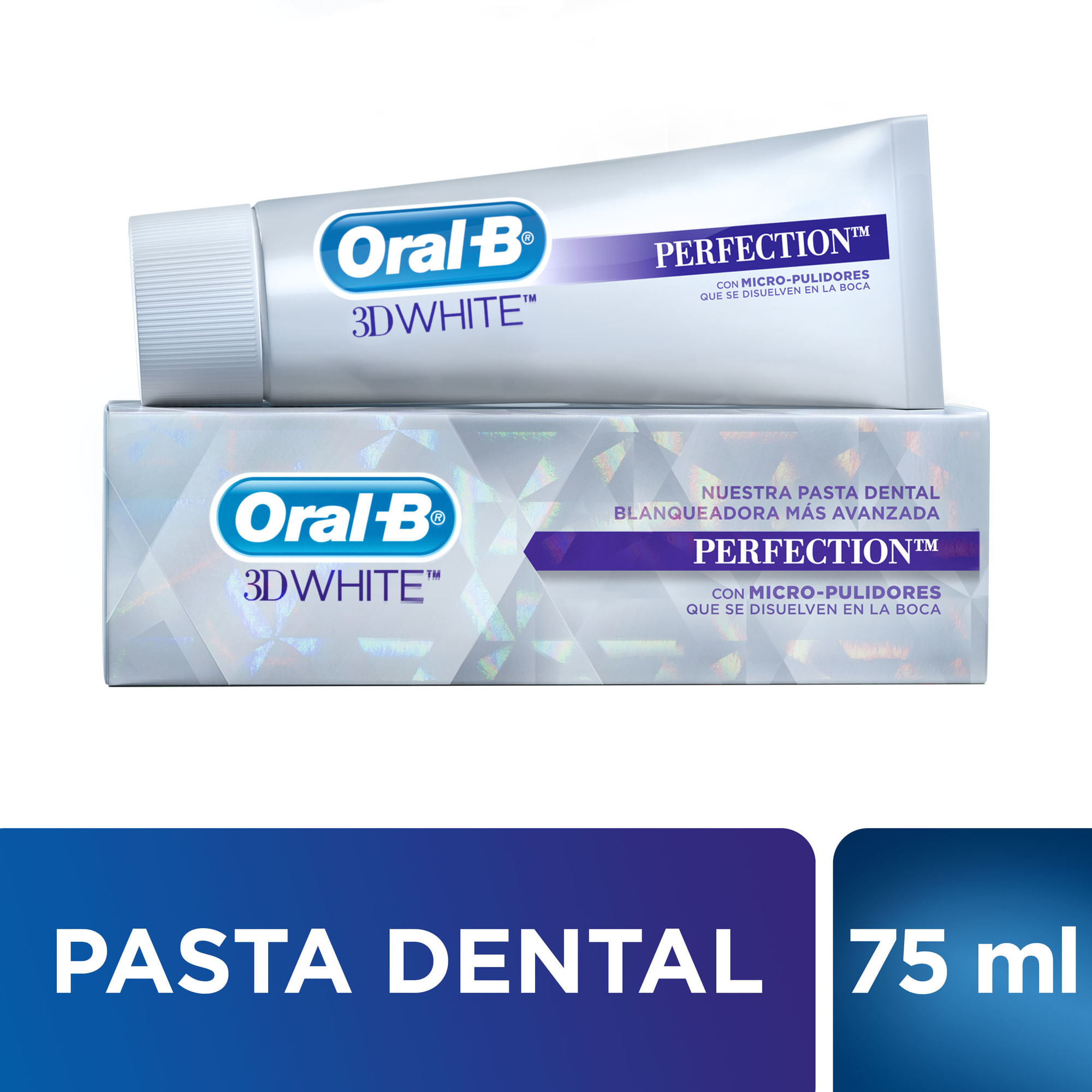 Pasta Dental Oral-B 3D White Perfection 102 G. - Carrefour