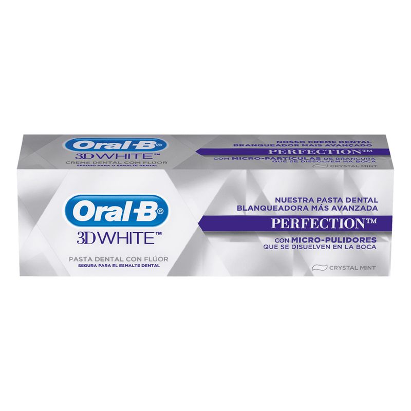 Pasta Dental Oral-B 3D White Perfection 102 G. - Carrefour