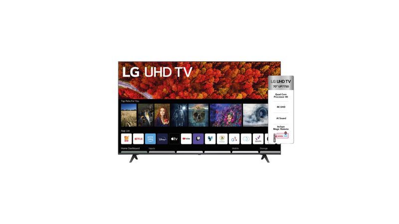 Pantalla LG 70 Pulgadas LED 4K Smart TV a precio de socio