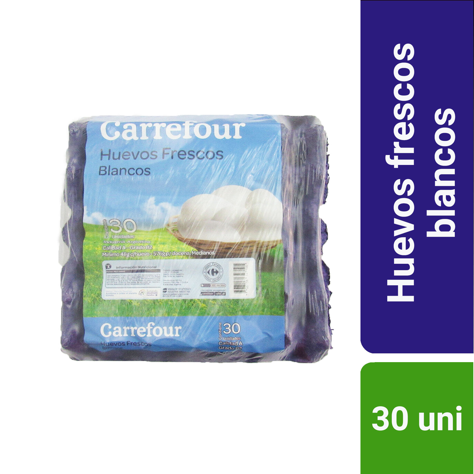 colgar Orgullo Manifiesto Huevos - Carrefour