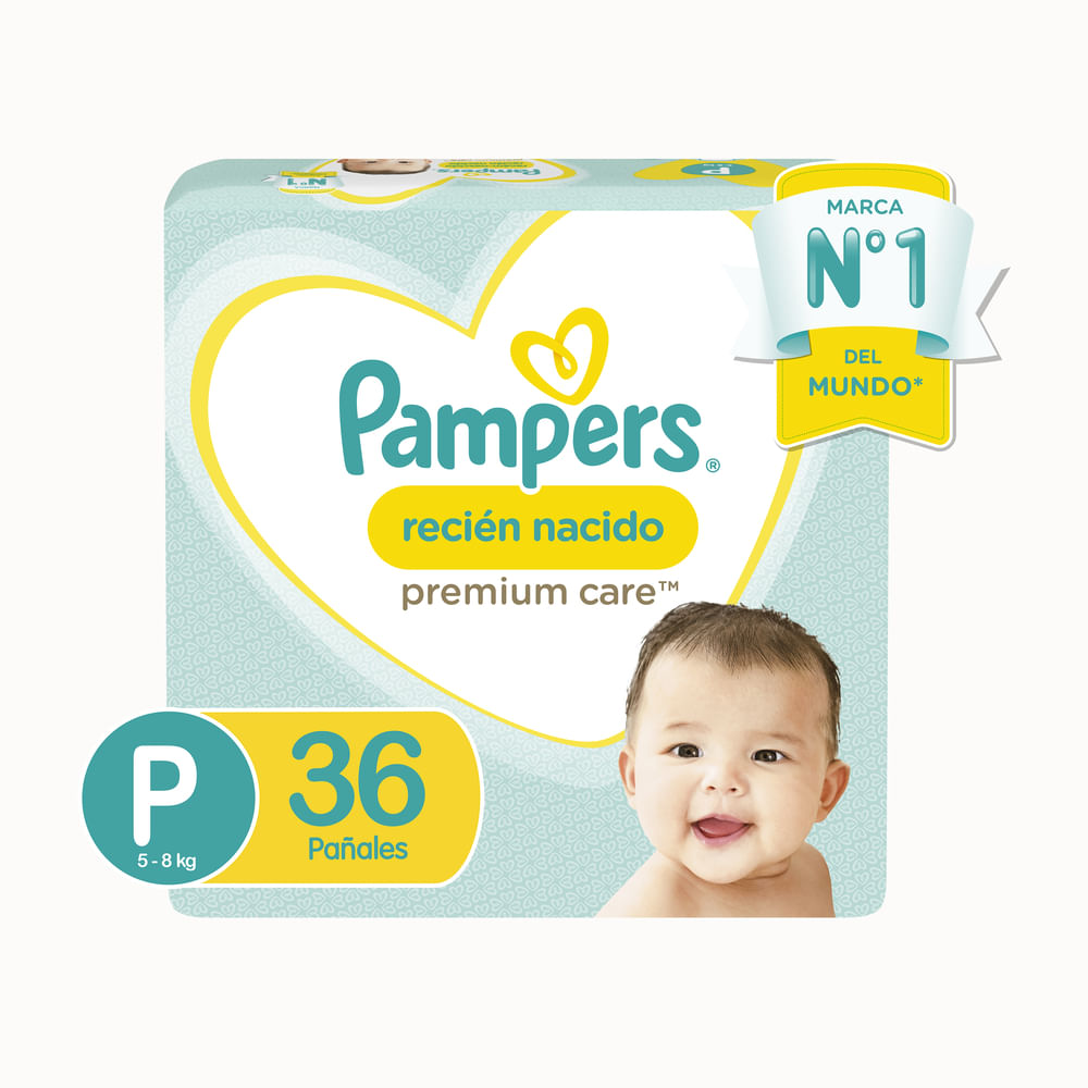 Pañales Pampers Recién Nacido premium care x 36 uni - Carrefour