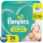 Pañales Pampers Recién Nacido confortsec x 56 uni - Carrefour