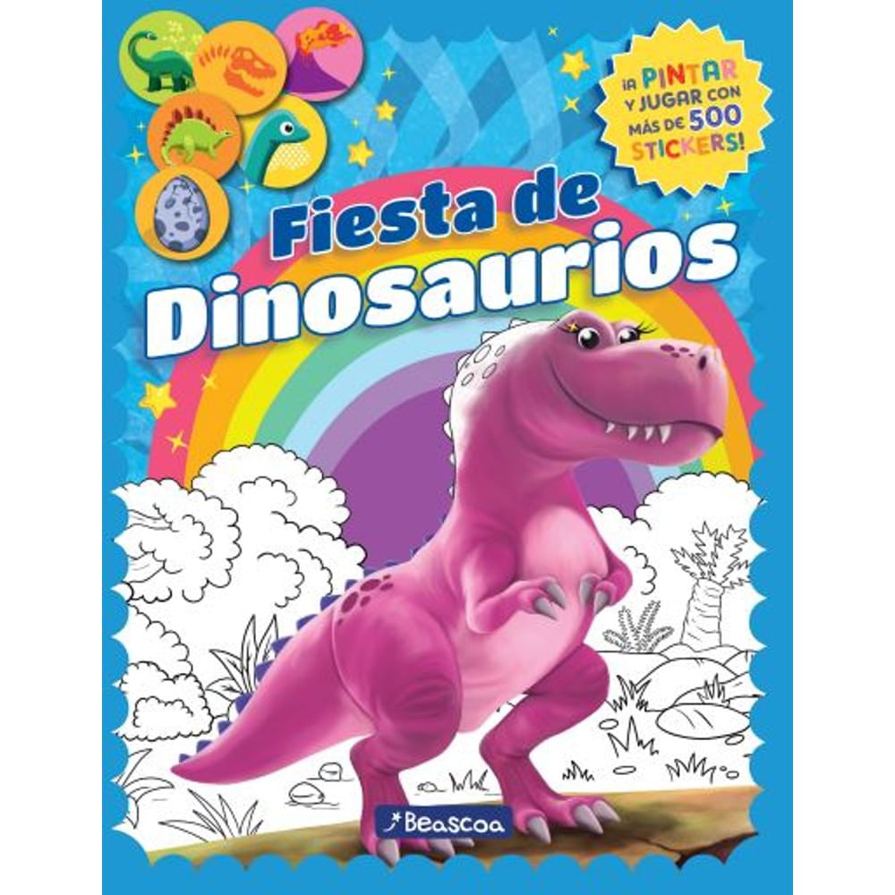 Libro Fiesta de Dinosaurios 2 - Carrefour