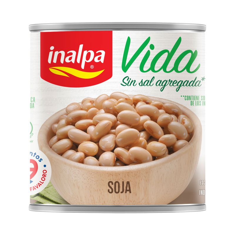 Soja Inalpa Seca Remojada Sin Sal Vida Lata 300 G Carrefour