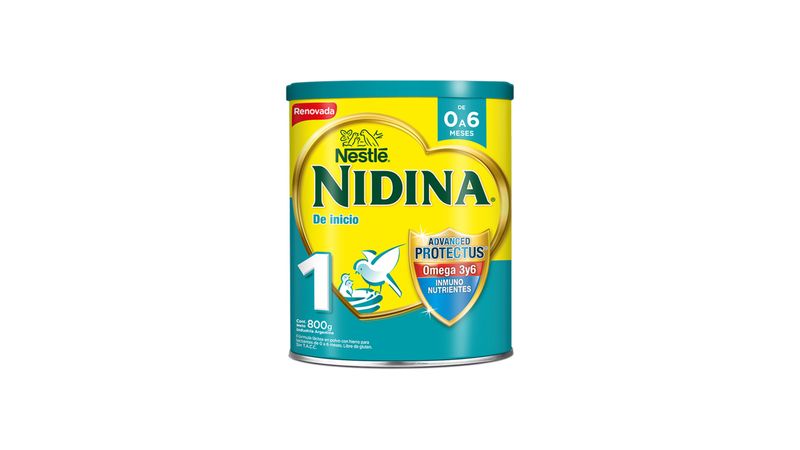 Nestle Nidina 1 confort AR inicio 800g Farmacia y Parafarmacia Online