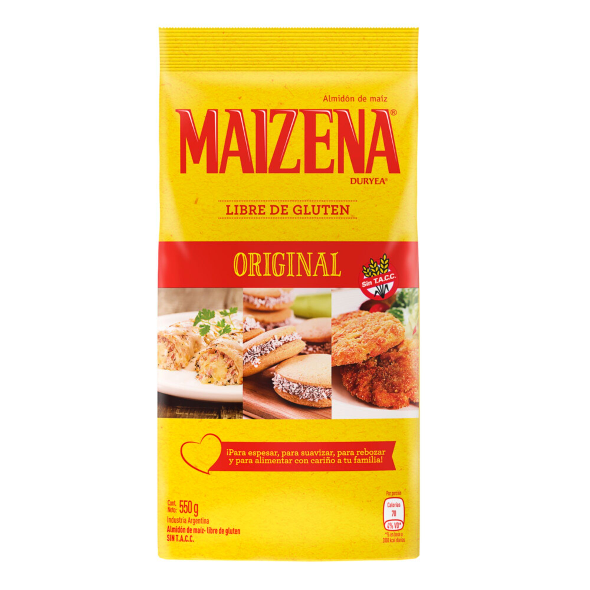 Almidón de maíz Maizena clásica sin tacc 520 g. - Carrefour