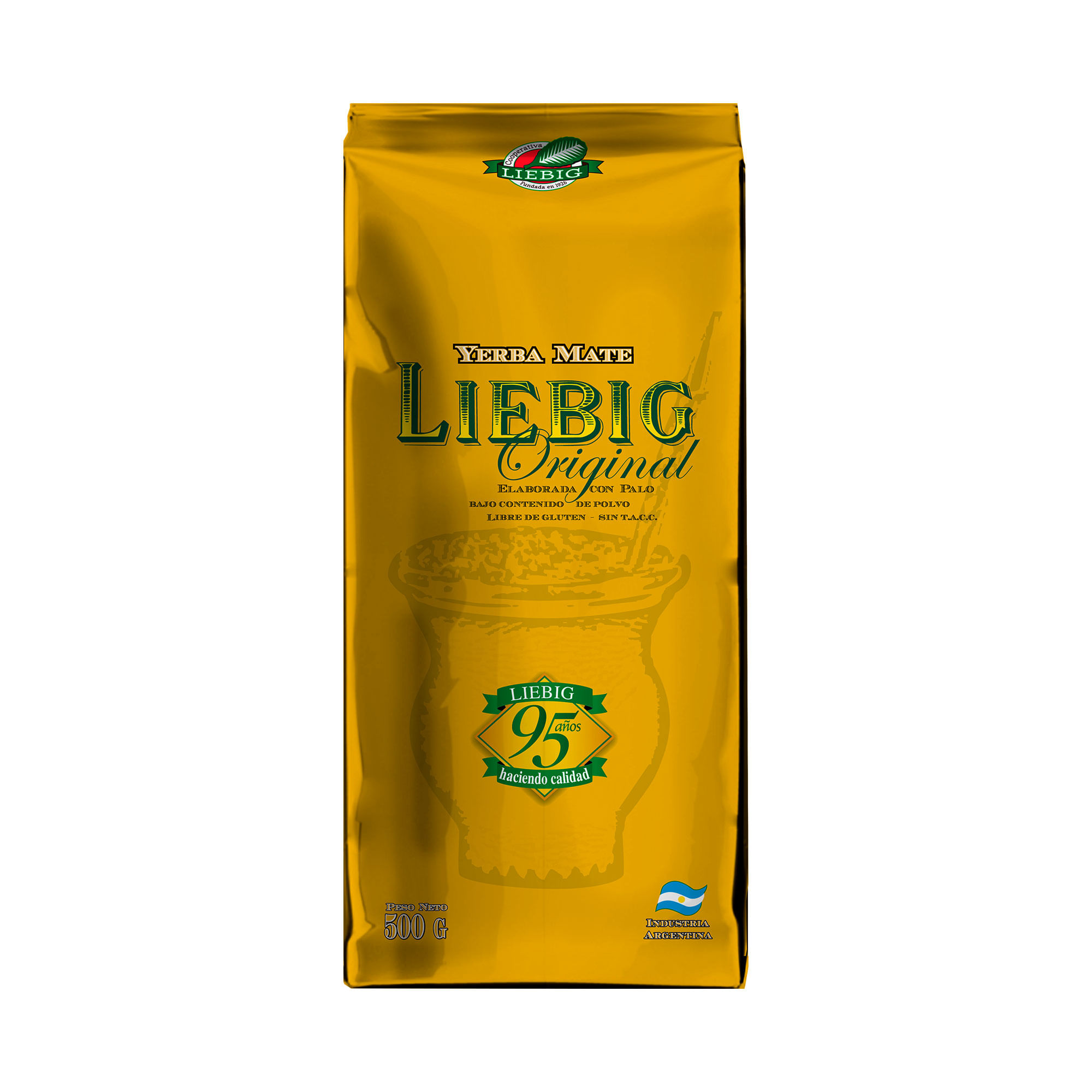 Yerba mate Liebig con palo original 500 g. Carrefour