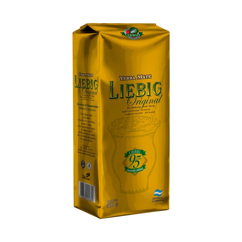 Yerba mate Liebig con palo original 500 g. Carrefour