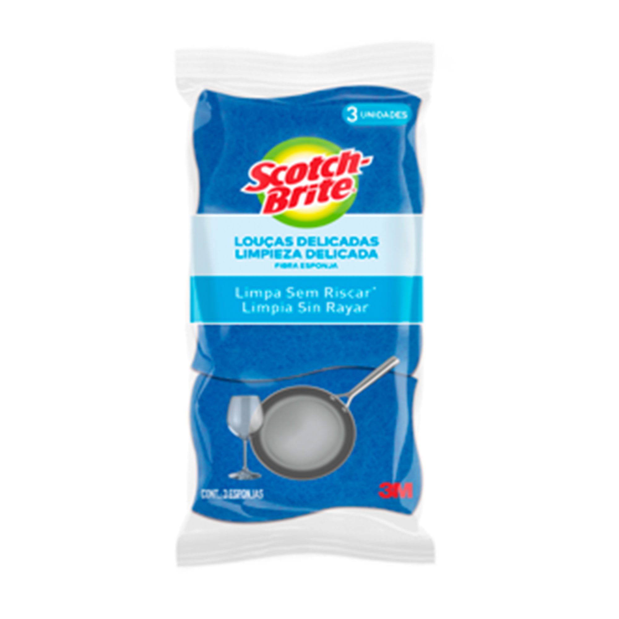 Comprar Esponja Scotch-Brite® Limpieza Delicada Cero Rayas Baño -2 Unidad