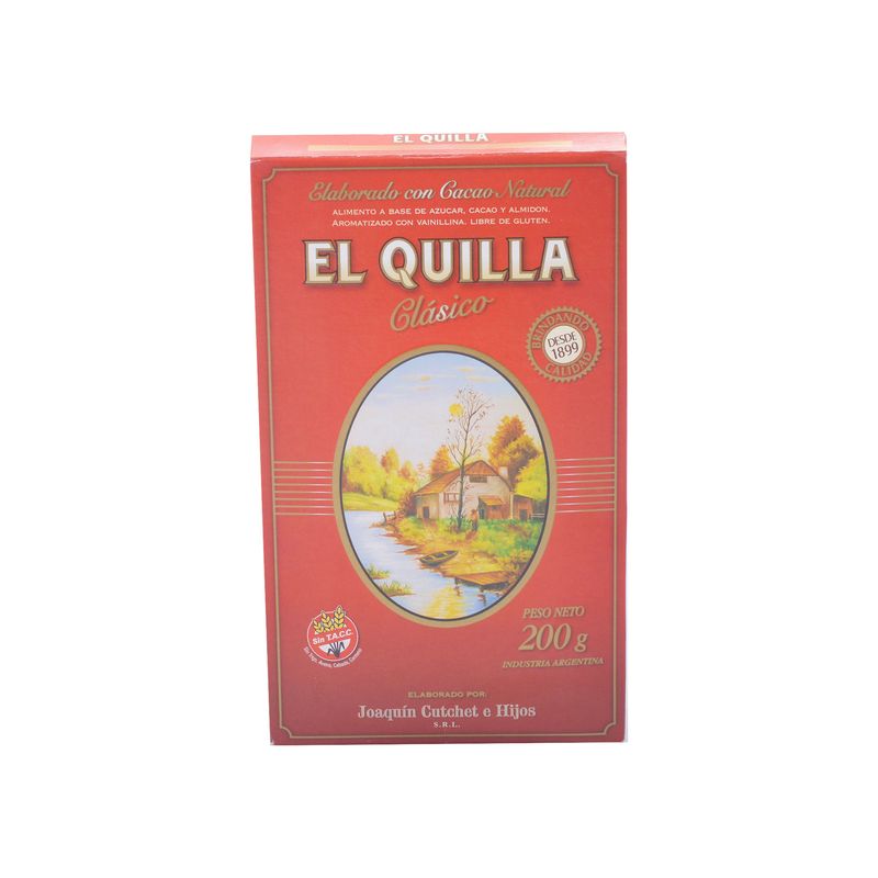 Cacao en polvo El Quilla dulce 200 g. Carrefour