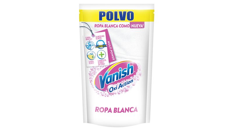 Quitamanchas Vanish polvo blanco 120 g. - Carrefour