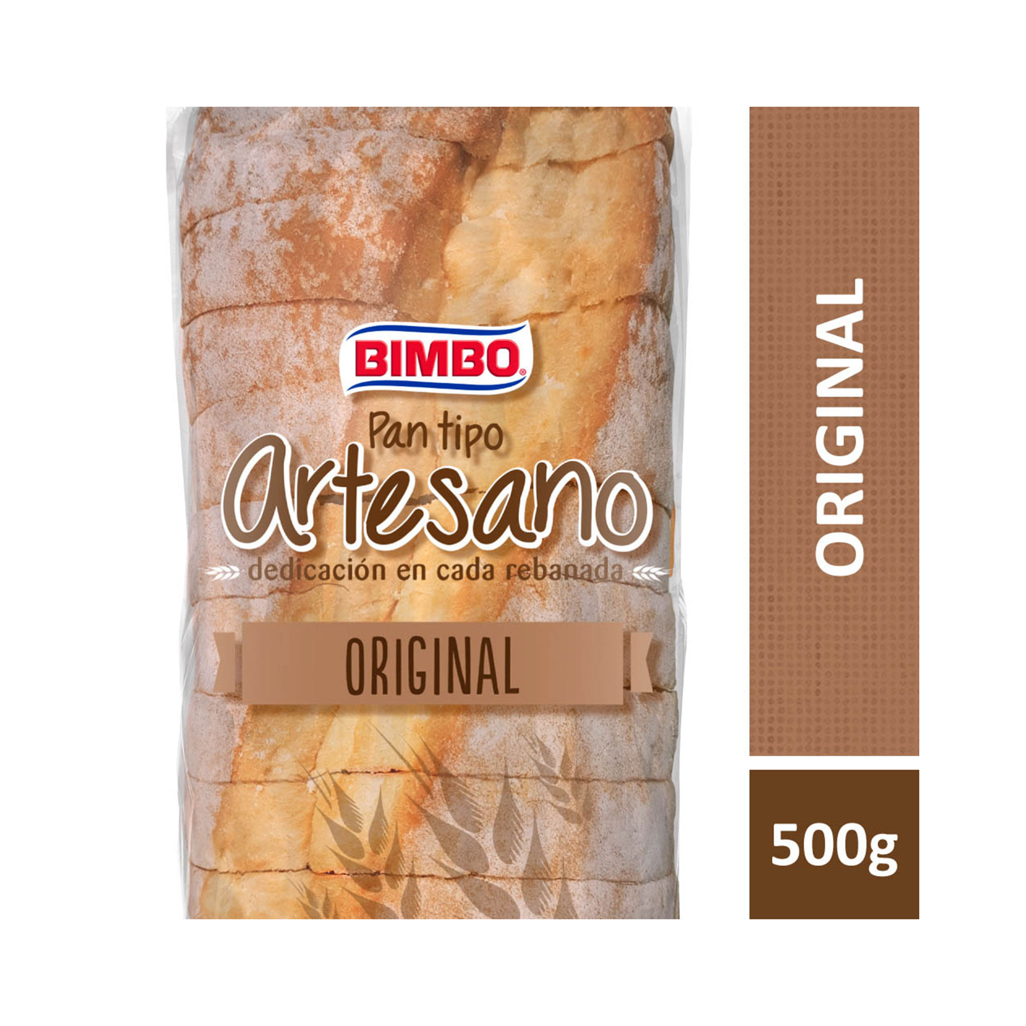 Pan Artesano Blanco Bimbo 500g -  - Tiendas Jumbo