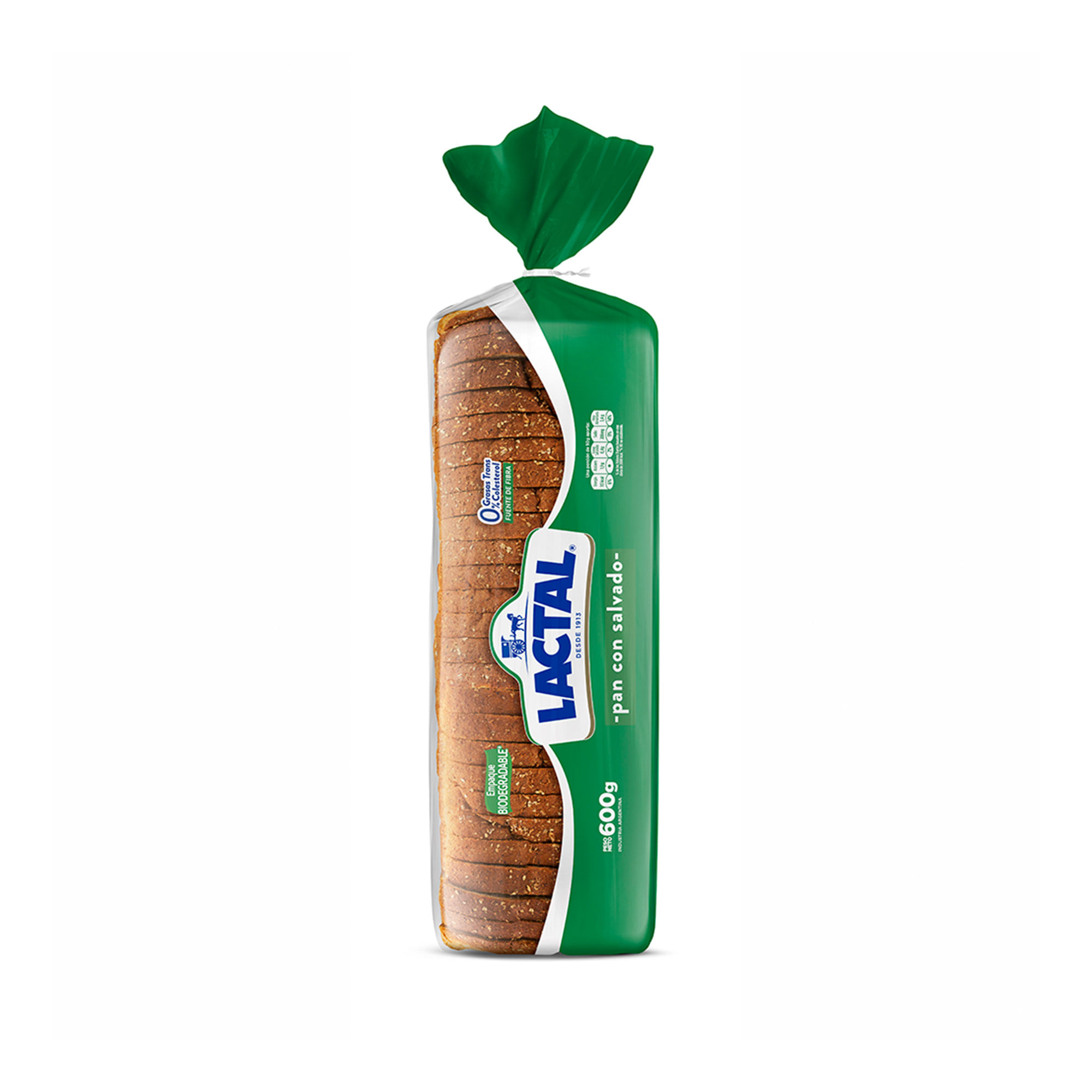 Pan De Salvado Lactal Rodajas Finas 600 G. - Carrefour