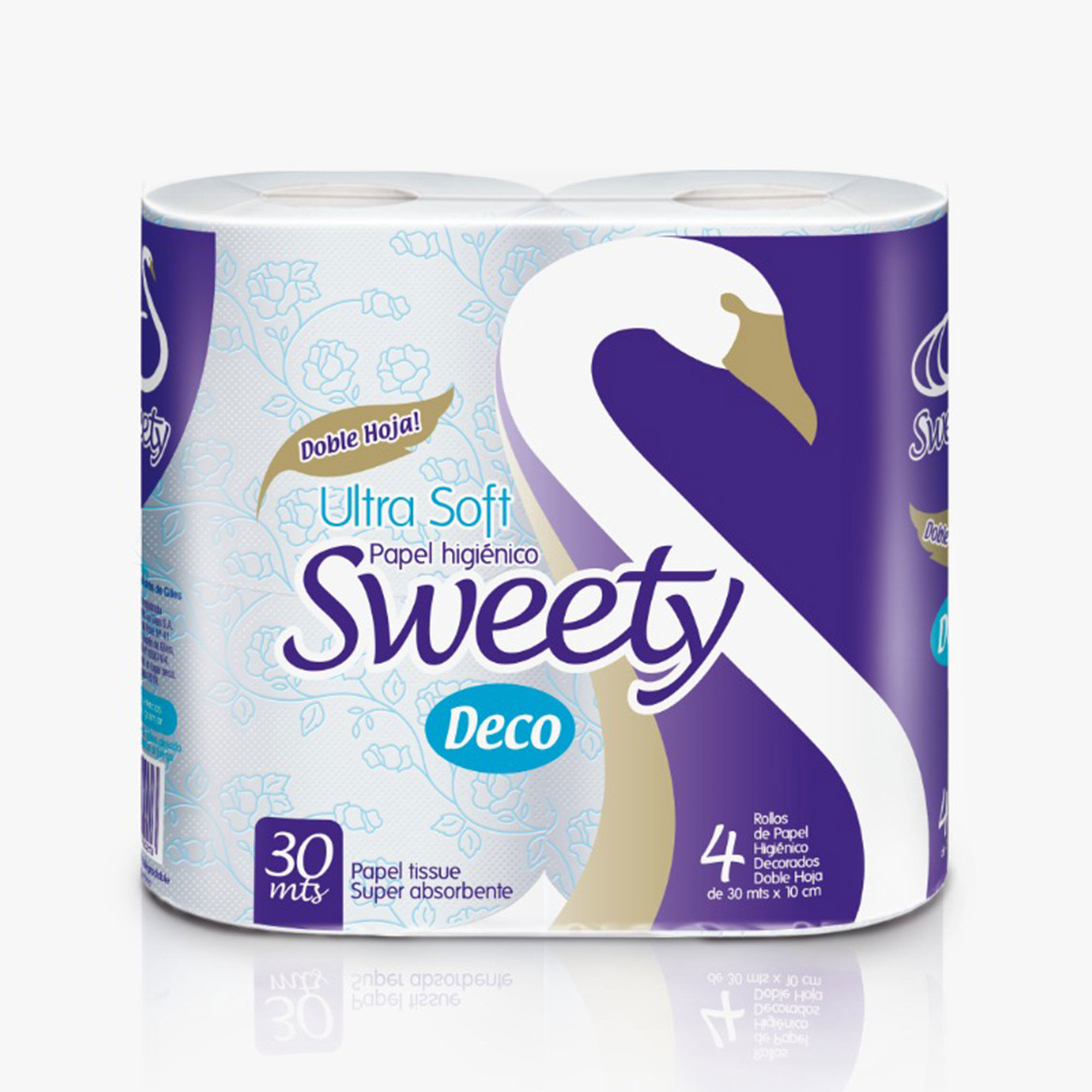 Papel Higienico Sweety Doble Hoja 4 X 30 Mts Carrefour