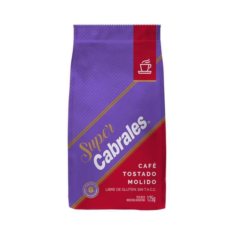 Café Cabrales Molido Tostado Super 125 G Carrefour 