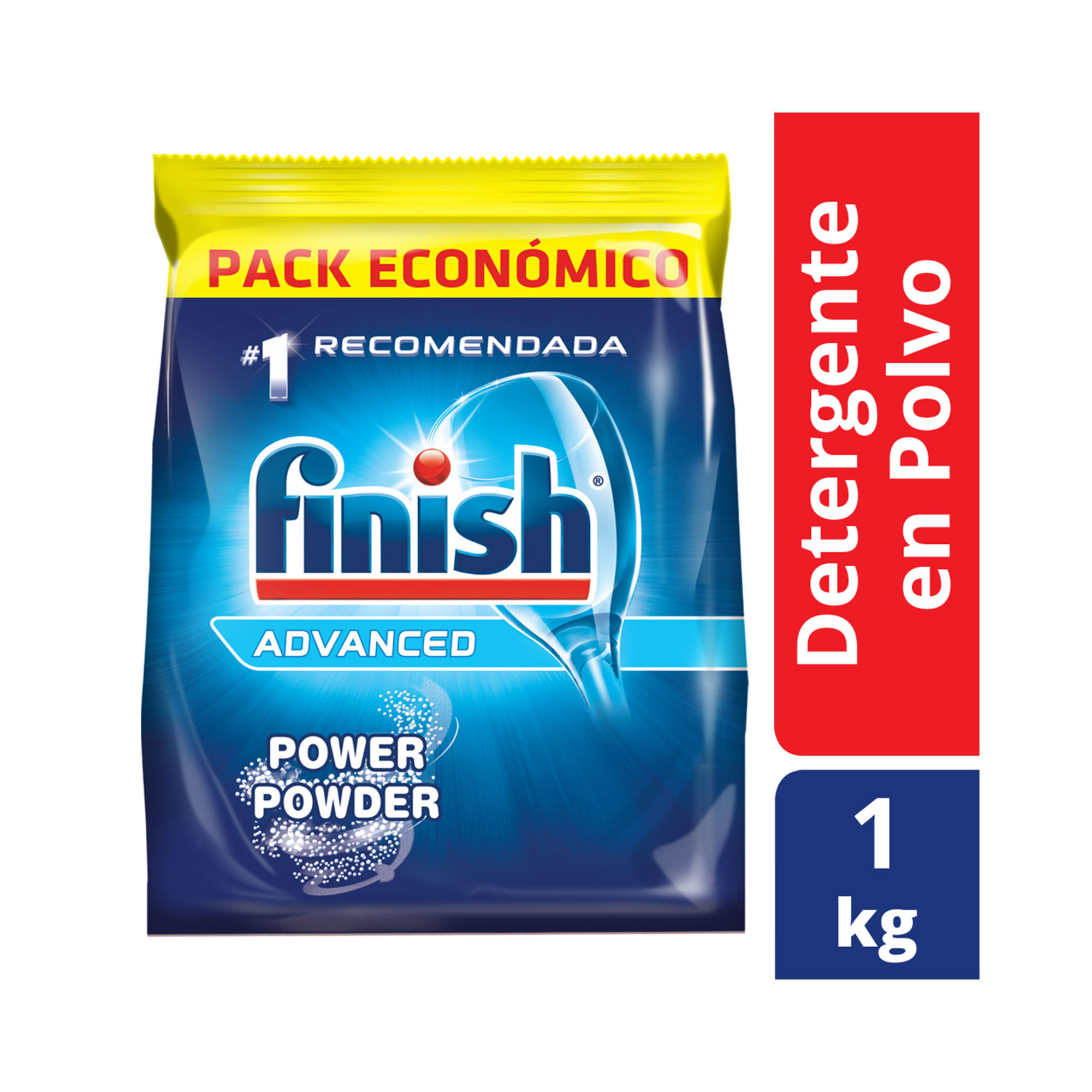 Detergente para lavavajillas Finish polvo doypack 1 kg. - Carrefour