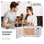 MICROONDAS 20L DIGITAL LIKON LI20D-S20 - SELEX HOGAR