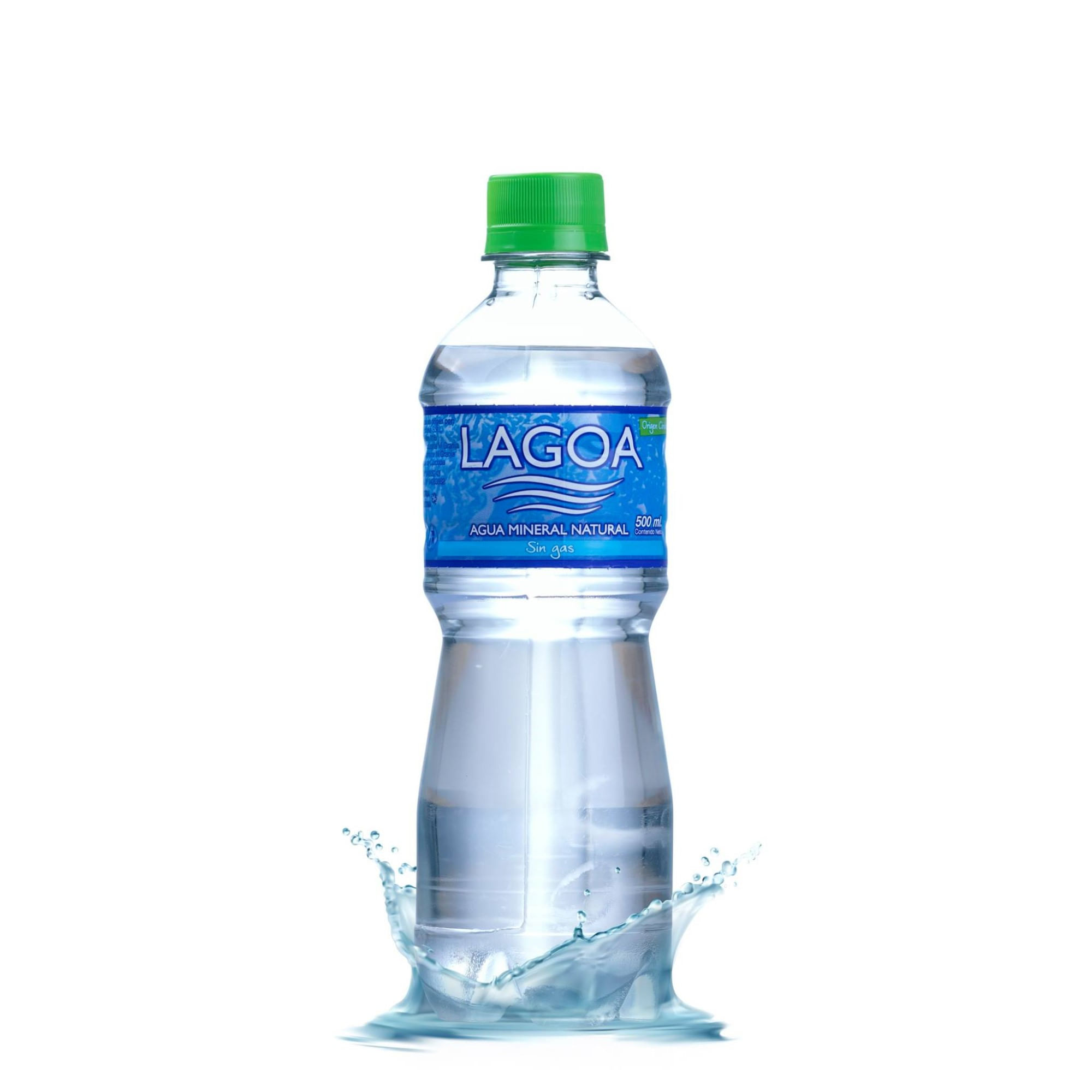 Agua mineral natural Lagoa sin gas 500 cc. Carrefour