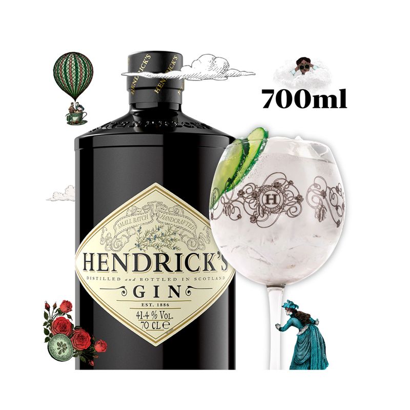 Gin Hendrick's 700 cc. Carrefour